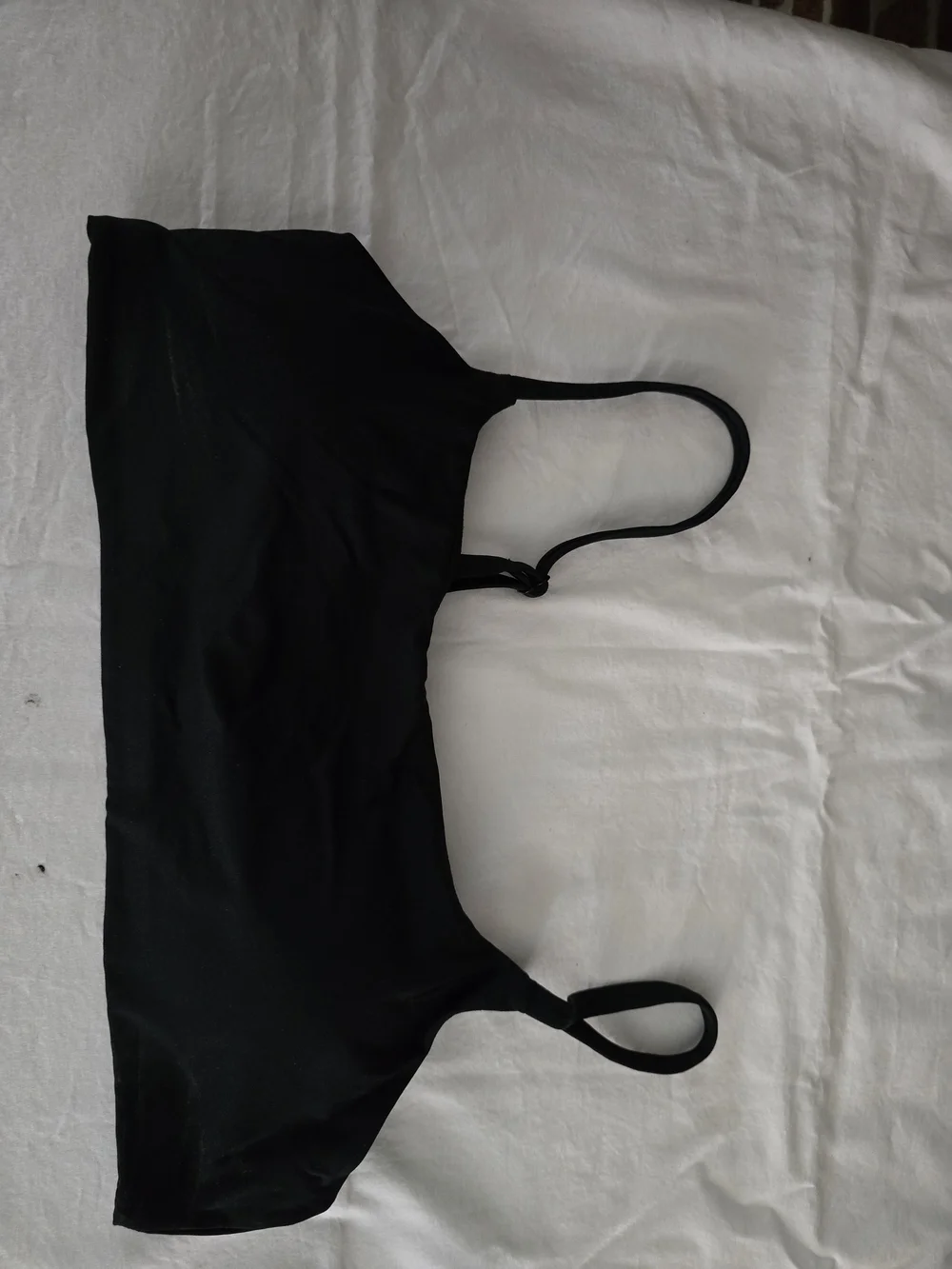 Black Bralette with Adjustable Straps
